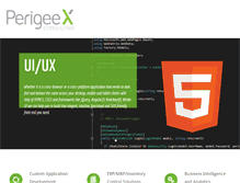 Tablet Screenshot of perigeex.com